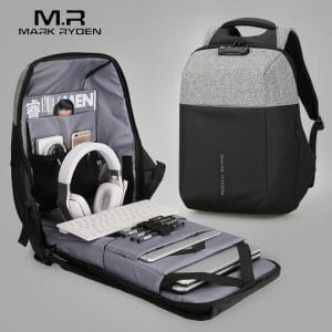 Balo Đa Năng Mark Ryden Anti-Theft – Khóa TSA Bảo Mật, Mở Rộng 180 Độ, Tích Hợp Cổng Sạc USB & Ngăn Laptop Chống Sốc