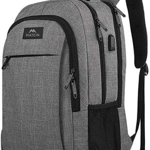 Balo Đa Năng Matein 15.6 Inch – Tích Hợp Cổng Sạc USB, Chống Trộm & Kháng Nước Cao Cấp