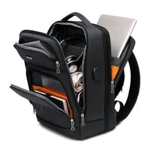 Balo Đa Năng TechPro Smart Storage – Chống Thấm Nước, Ngăn Laptop 15.6 Inch, Tích Hợp Cổng Sạc USB & Hệ Thống Ngăn Chứa Thông Minh